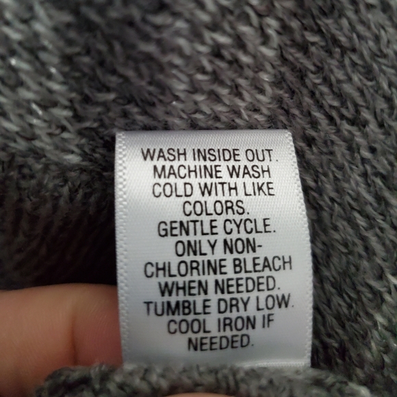 NWT Candie's Grey Open Front Cardigan - Picture 6 of 7